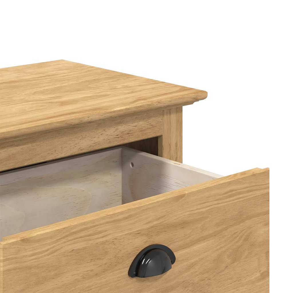 Garderobebænk BODO HonningBrun 114 x 40 x 50 cm Konstrueret træ