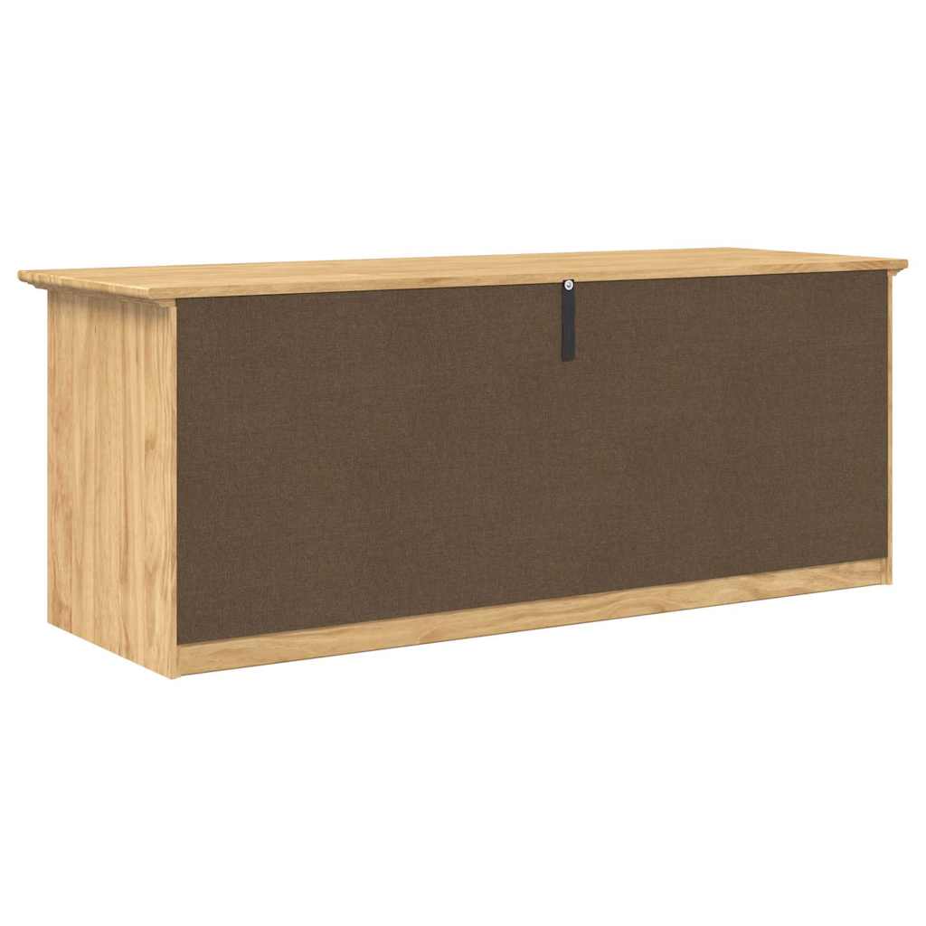 Garderobebænk BODO HonningBrun 114 x 40 x 50 cm Konstrueret træ