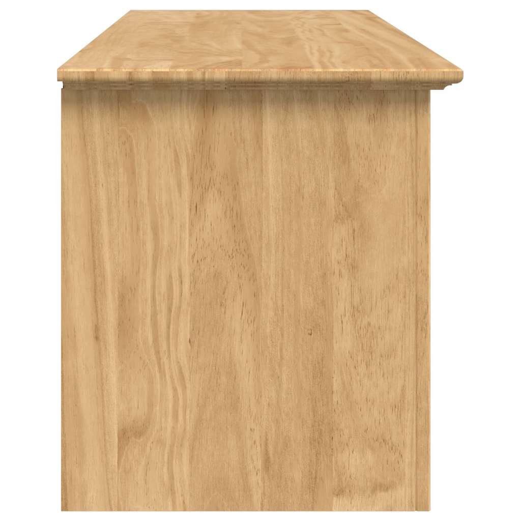 Garderobebænk BODO HonningBrun 114 x 40 x 50 cm Konstrueret træ