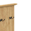 Gangskab BODO Honningbrun 50 x 40 x 156,7 cm Massivt fyrretræ