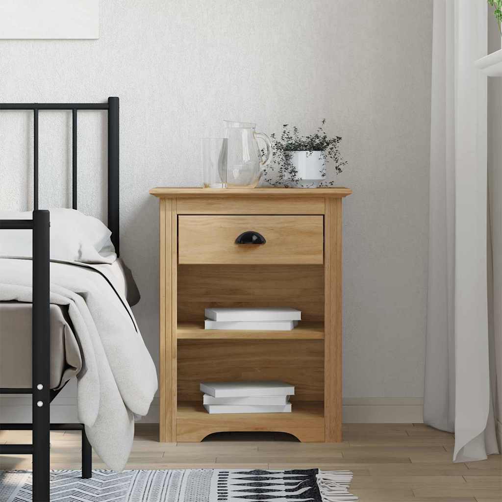 Natskab BODO Honningbrun 53 x 38,5 x 67 cm Konstrueret træ