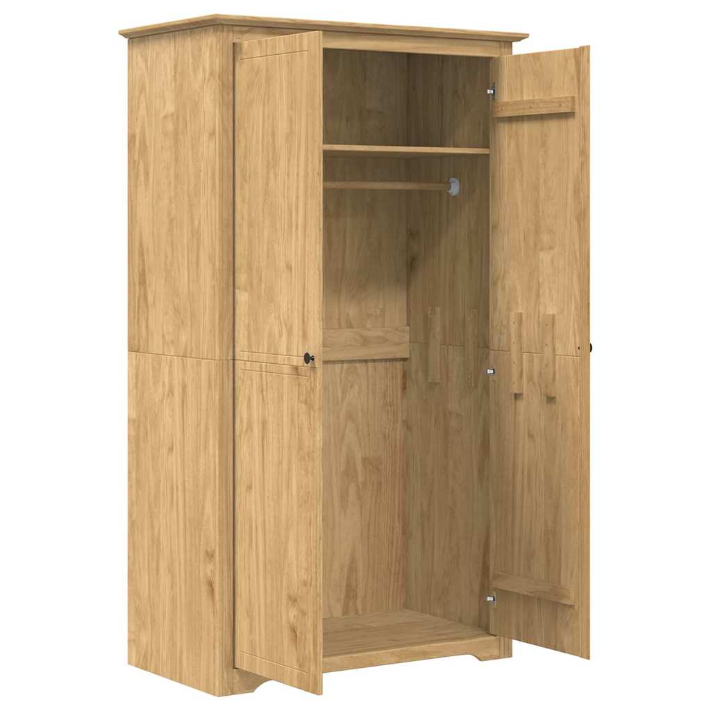 Garderobeskab BODO Honningbrun 53,5 x 99 x 173 cm