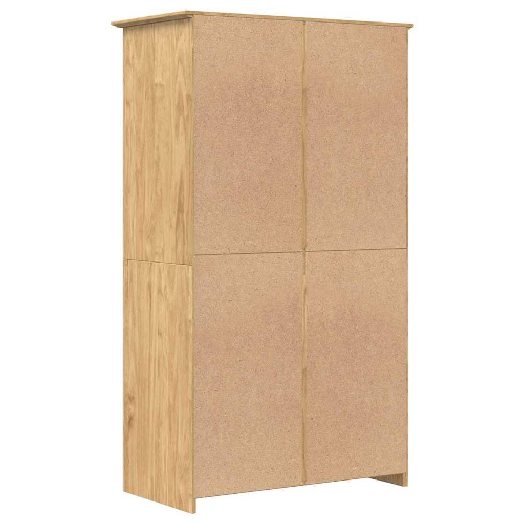 Garderobeskab BODO Honningbrun 53,5 x 99 x 173 cm