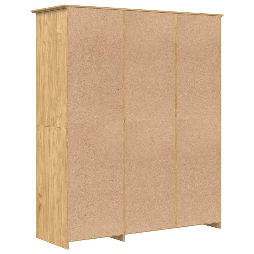 Garderobeskab BODO Honningbrun 146 x 53,5 x 173 cm