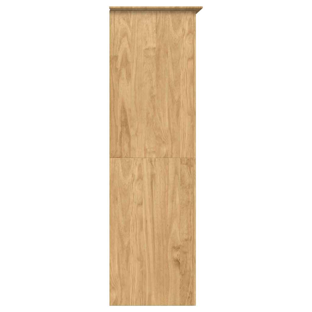 Garderobeskab BODO Honningbrun 146 x 53,5 x 173 cm