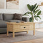 Sofabord BODO Honningbrun 100 x 55 x 45,8 cm Konstrueret træ