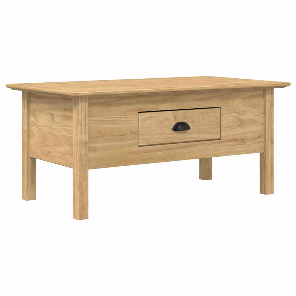 Sofabord BODO Honningbrun 100 x 55 x 45,8 cm Konstrueret træ