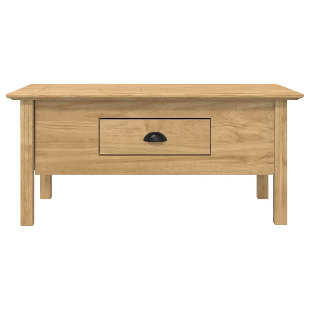 Sofabord BODO Honningbrun 100 x 55 x 45,8 cm Konstrueret træ