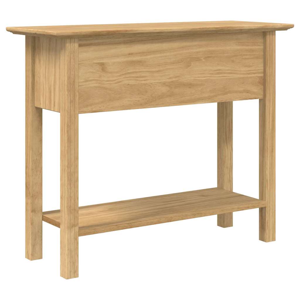 Konsolbord BODO Honningbrun 91 x 34.7 x 74 cm Konstrueret træ