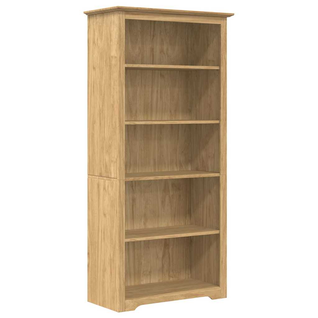 Bogreol BODO 5 niveauer 82 x 40 x 173 cm Konstrueret træ