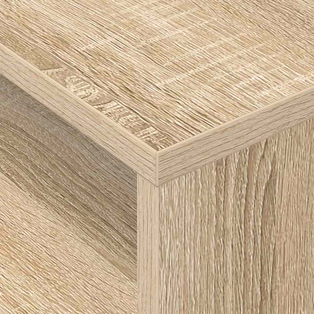 Endebord Sonoma eg 40,5 x 40 x 45 cm Konstrueret træ
