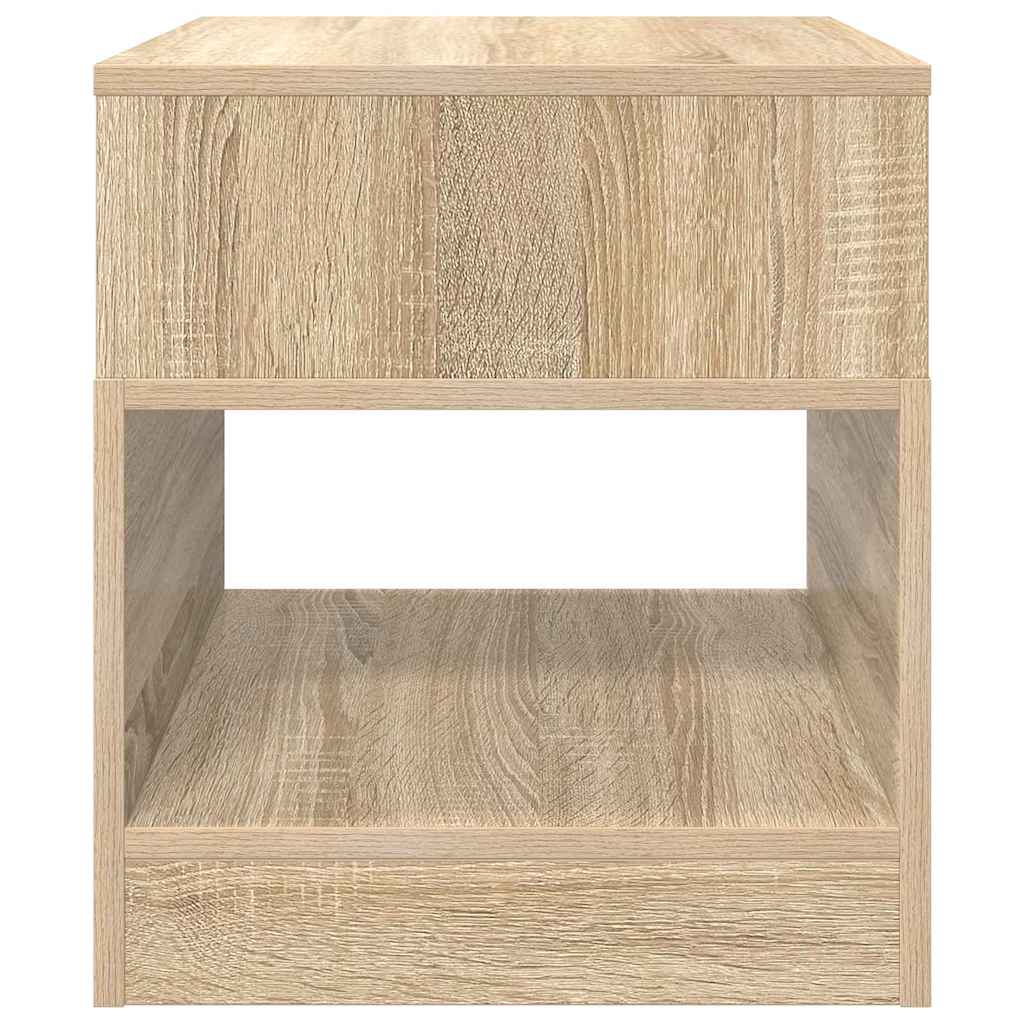 Endebord Sonoma eg 40,5 x 40 x 45 cm Konstrueret træ