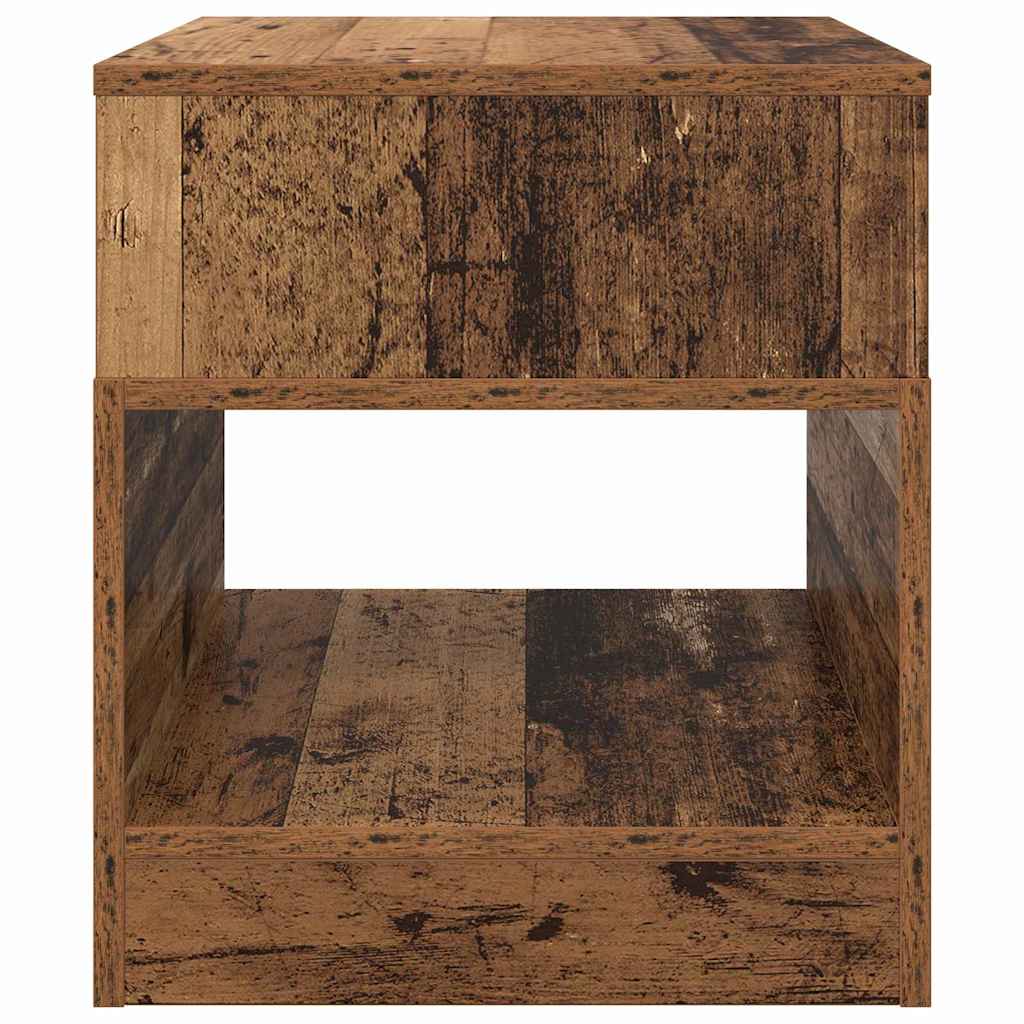 Endebord Gammelt træ 40,5 x 40 x 45 cm Konstrueret træ