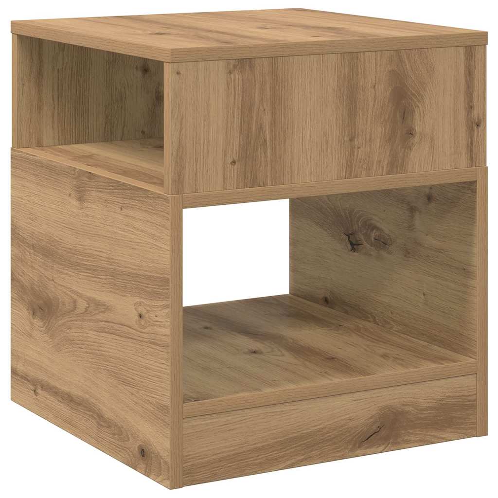 Endebord 2 stk. Artisan Egetræ 40,5 x 40 x 45 cm