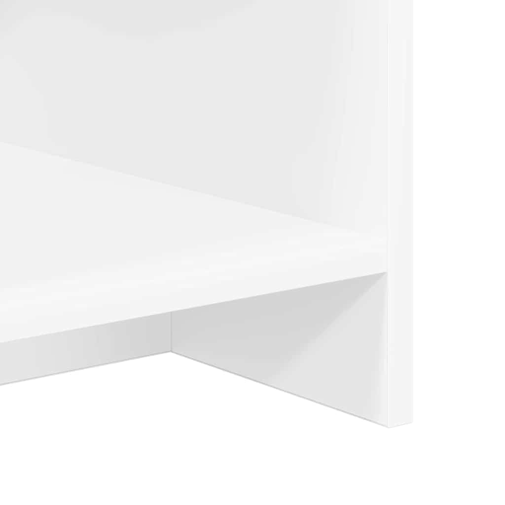 TV-bord 102 x 35 x 45 cm Hvid Konstrueret træ