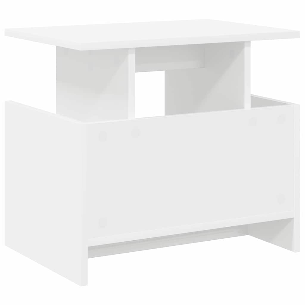TV-bord 50 x 35 x 45 cm Hvid Konstrueret træ