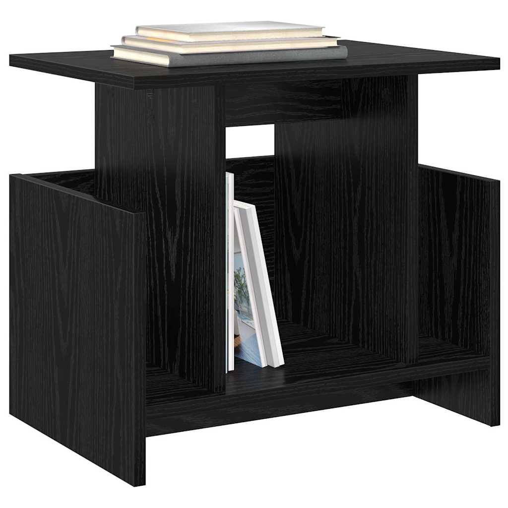 TV-bord 50 x 35 x 45 cm Sort eg Konstrueret træ