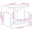 TV-bord 50 x 35 x 45 cm Sort eg Konstrueret træ