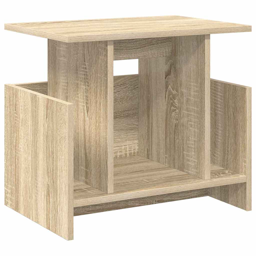 TV-bord 2 stk. Sonoma eg Konstrueret træ