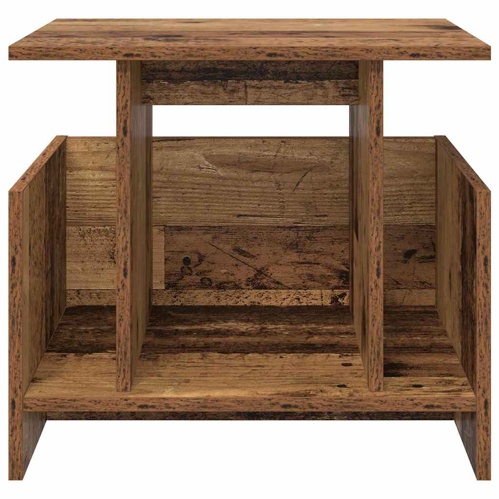 TV-bord 50 x 35 x 45 cm Gammelt træ Konstrueret træ