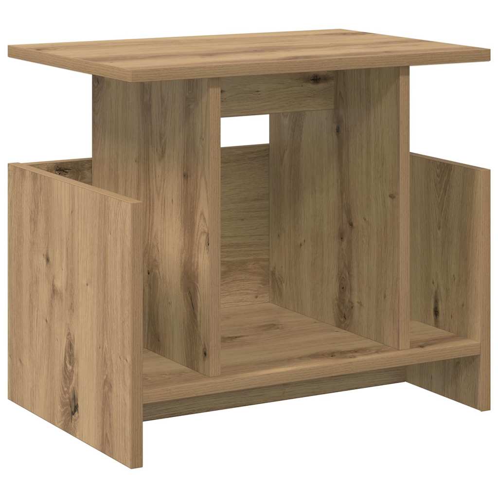 TV-bord 2 stk. Artisan Egetræ Konstrueret træ