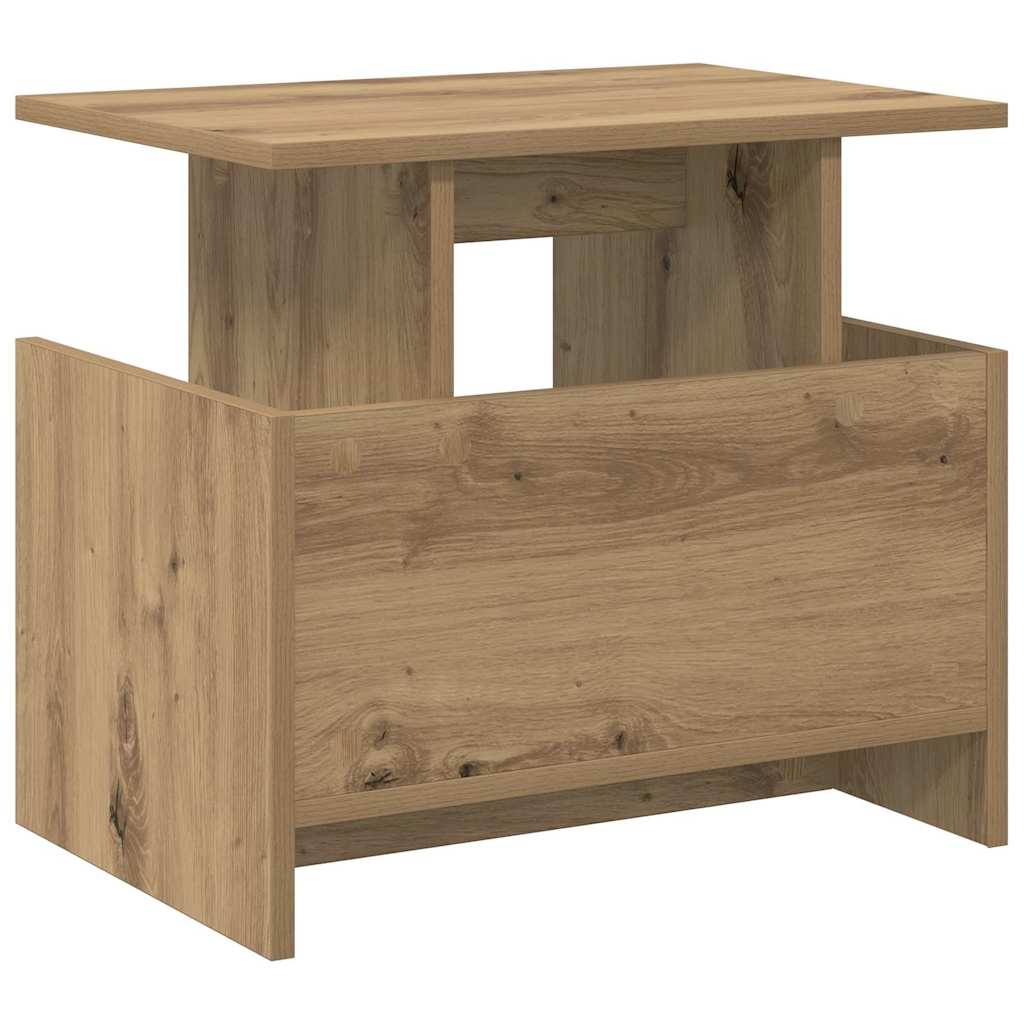 TV-bord 2 stk. Artisan Egetræ Konstrueret træ