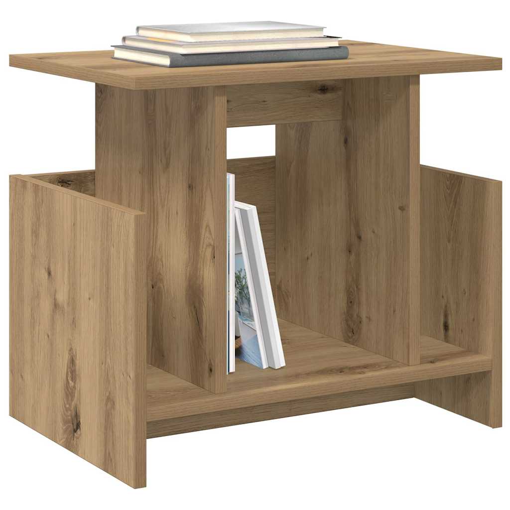 TV-bord 2 stk. Artisan Egetræ Konstrueret træ