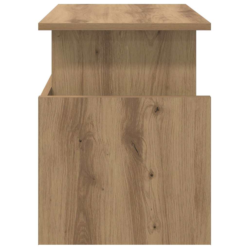 TV-bord 2 stk. Artisan Egetræ Konstrueret træ