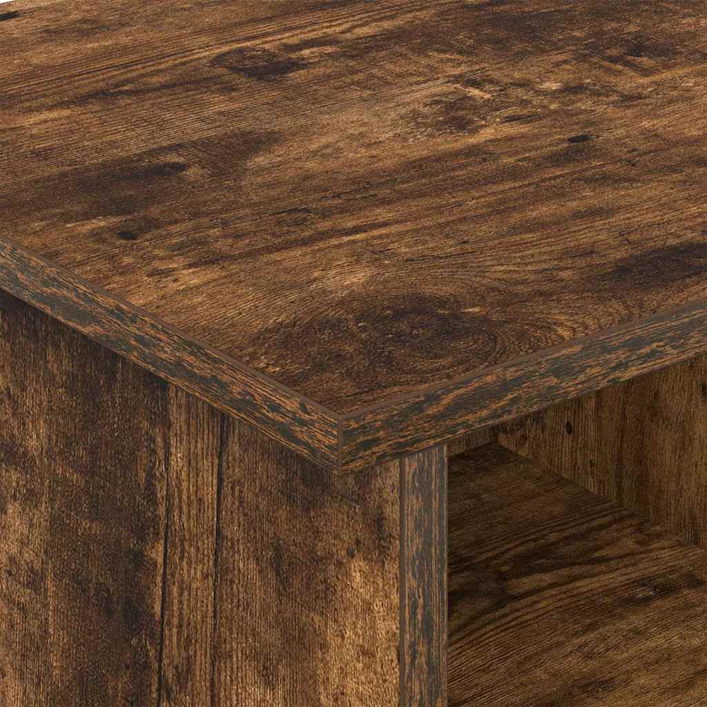 TV-bord 68,5 x 35 x 35 cm Røget eg Konstrueret træ