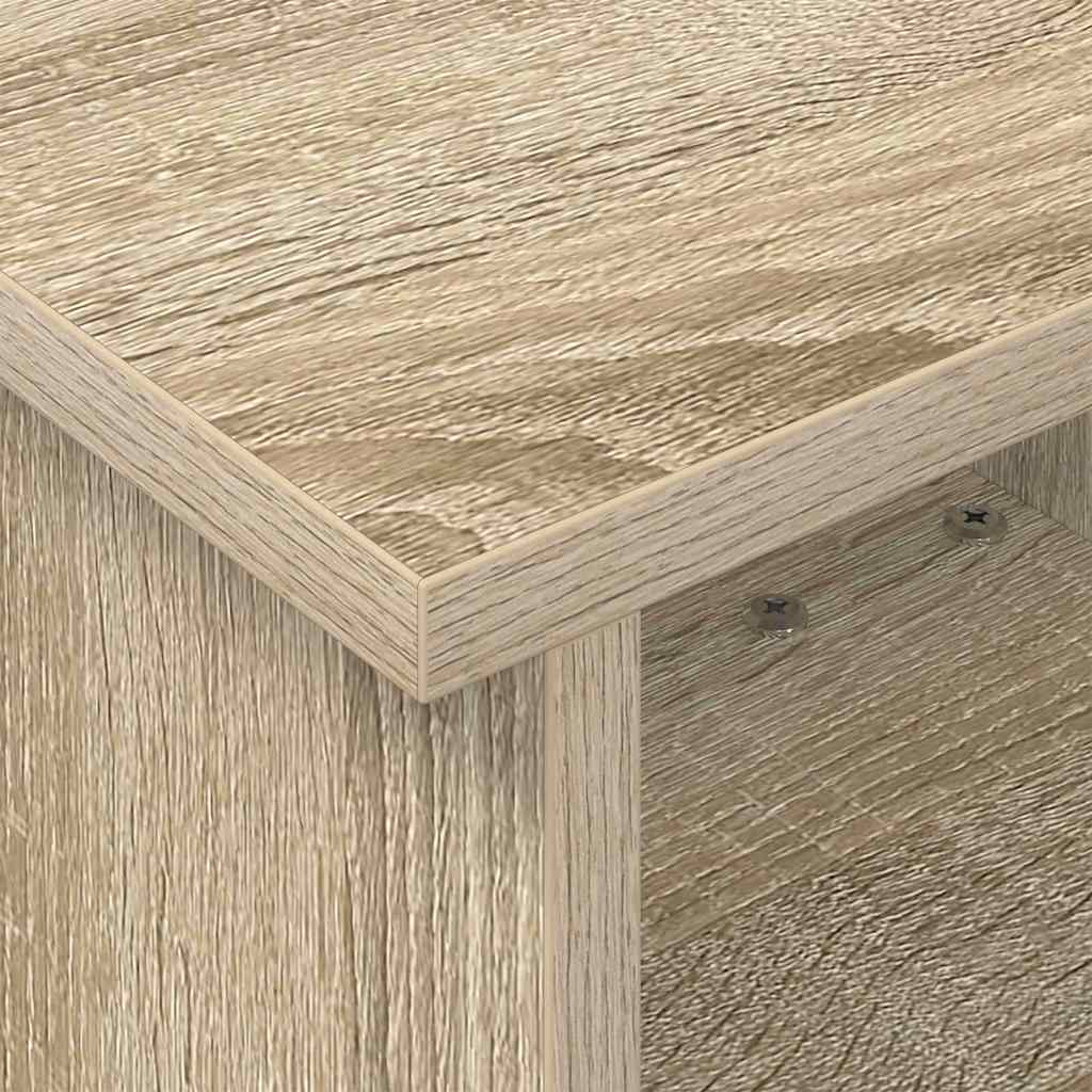 TV-bord 37 x 35 x 35 cm Sonoma eg Konstrueret træ