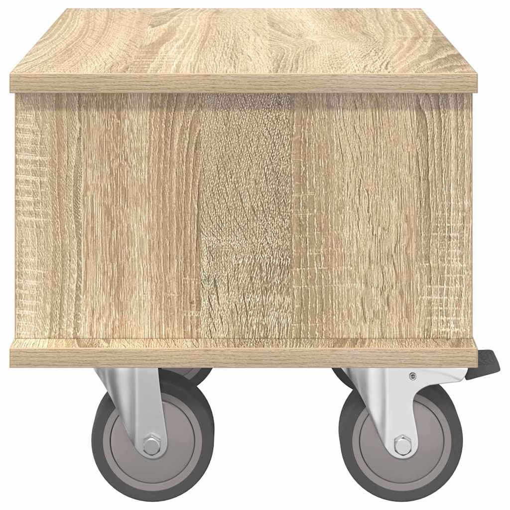 TV-bord 37 x 35 x 35 cm Sonoma eg Konstrueret træ