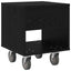 Sengebord Sort eg 40,5 x 40 x 48 cm Konstrueret træ