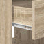 Sengebord Sonoma eg 40,5 x 40 x 48 cm Konstrueret træ
