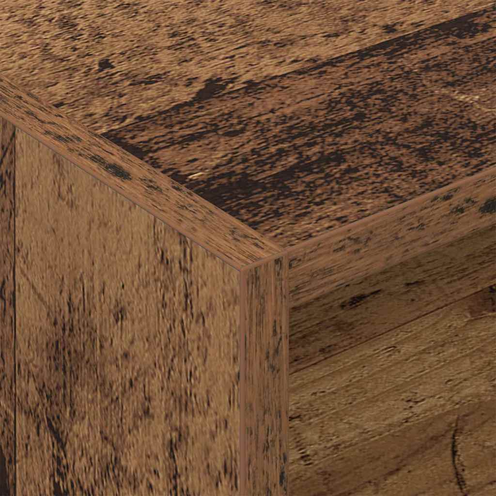 Pladeskab Gammelt træ 78,5 x 35 x 45 cm Konstrueret træ