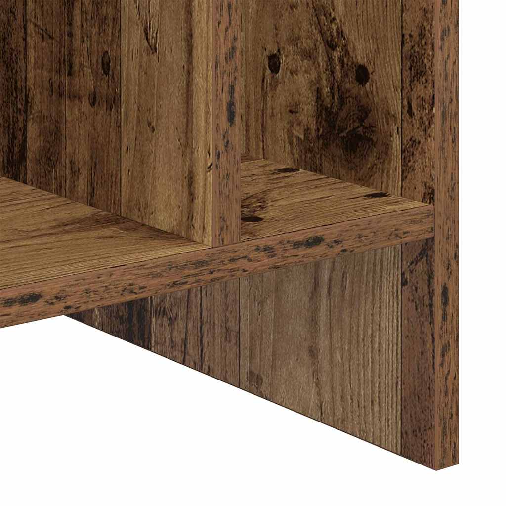 Pladeskab Gammelt træ 78,5 x 35 x 45 cm Konstrueret træ