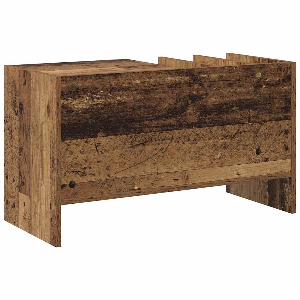Pladeskab Gammelt træ 78,5 x 35 x 45 cm Konstrueret træ