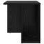 Endebord 2 stk. Sort eg 37 x 32 x 40 cm Konstrueret træ