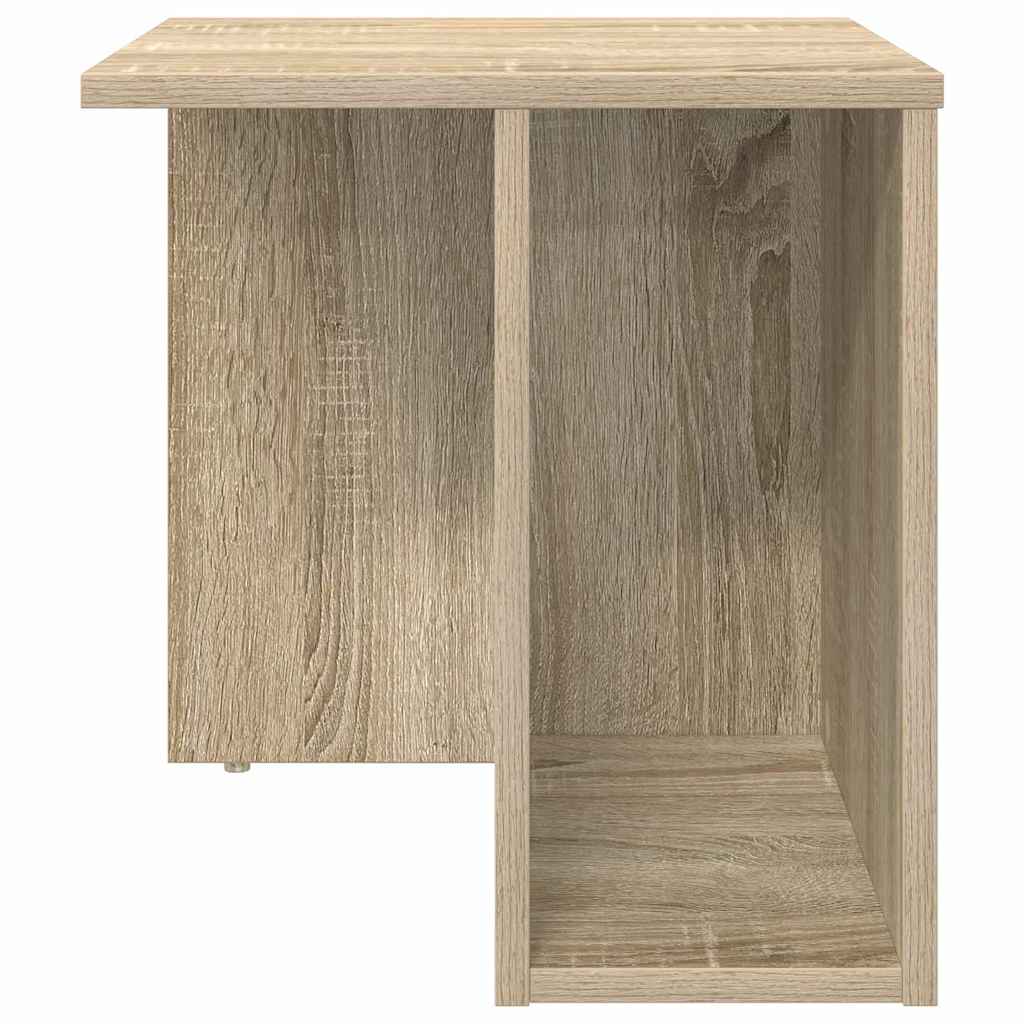 Endebord 2 stk. Sonoma eg 37 x 32 x 40 cm Konstrueret træ
