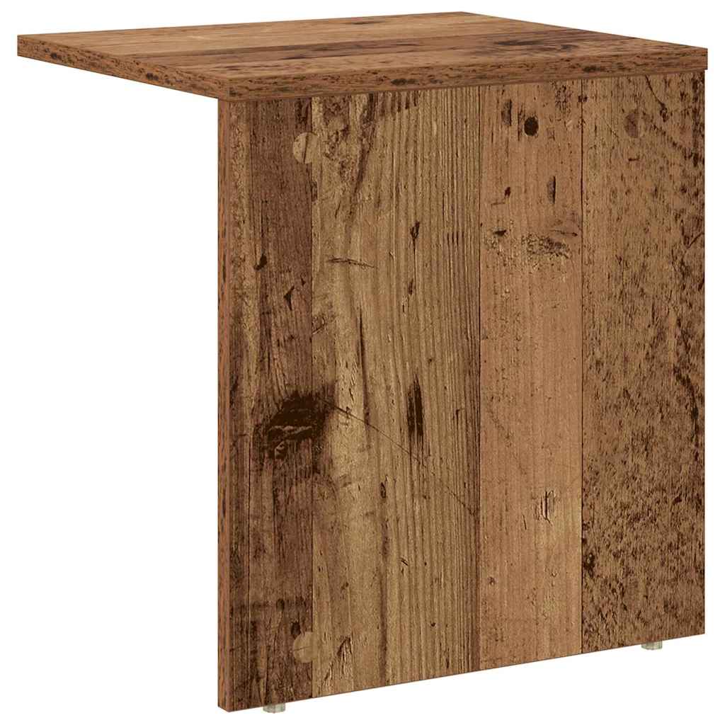 Endebord Gammelt træ 37 x 32 x 40 cm Konstrueret træ