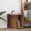 Endebord 2 stk. Gammelt træ 37 x 32 x 40 cm Konstrueret træ