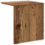 Endebord 2 stk. Gammelt træ 37 x 32 x 40 cm Konstrueret træ