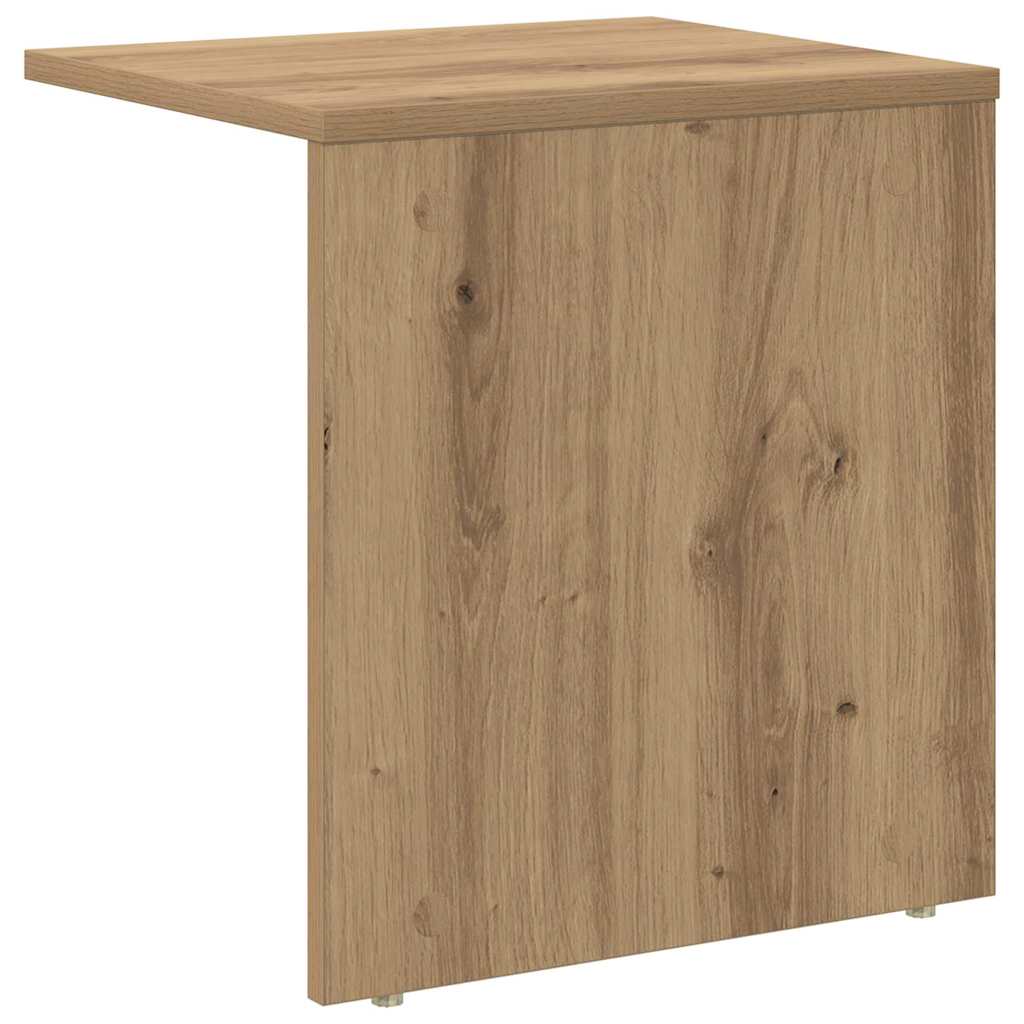Endebord 2 stk. Artisan Egetræ 37 x 32 x 40 cm Konstrueret træ