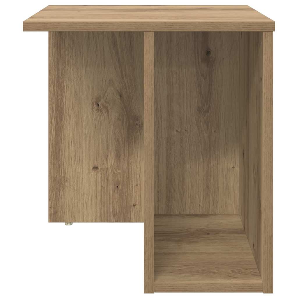 Endebord 2 stk. Artisan Egetræ 37 x 32 x 40 cm Konstrueret træ