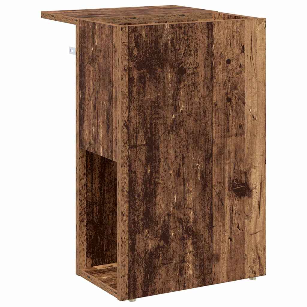 Endebord Gammelt træ 35 x 40 x 55 cm Konstrueret træ