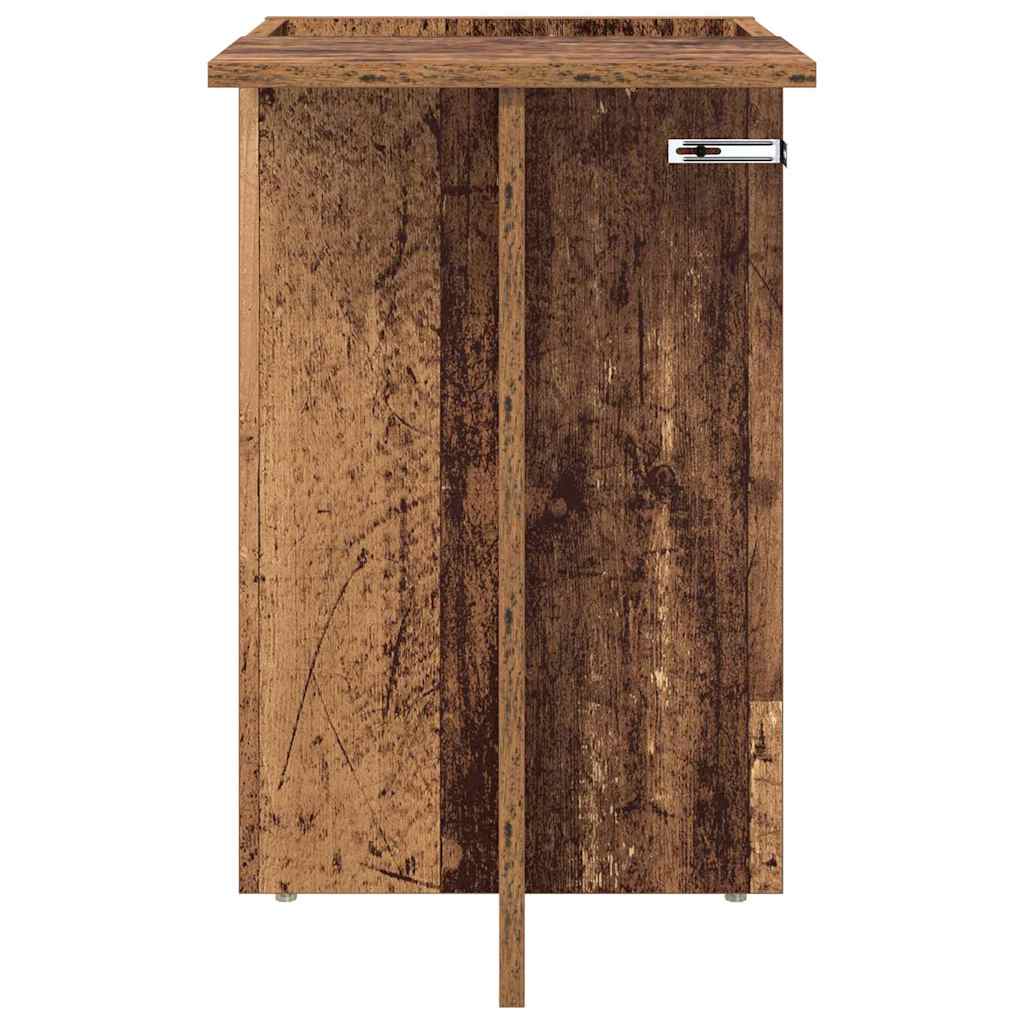 Endebord Gammelt træ 35 x 40 x 55 cm Konstrueret træ