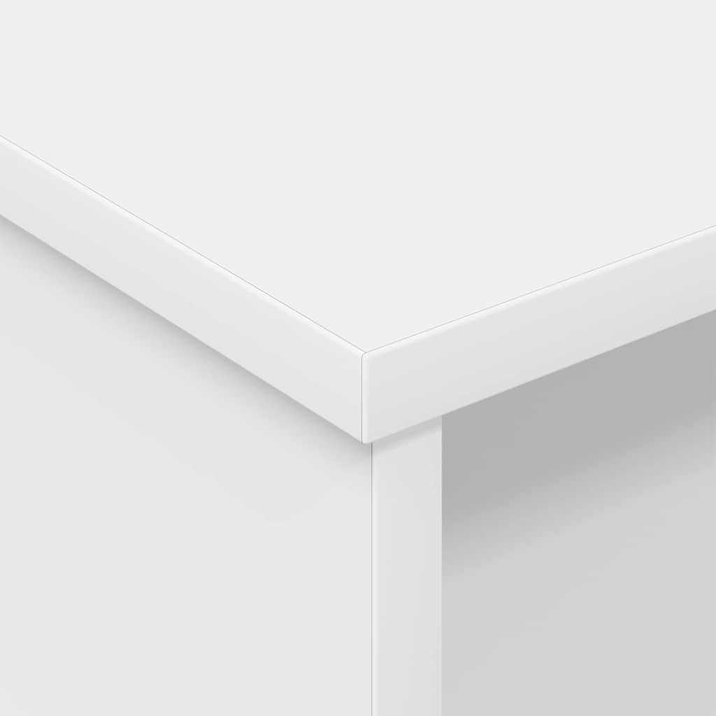 Sengebord Hvid 40 x 31 x 15 cm Konstrueret træ