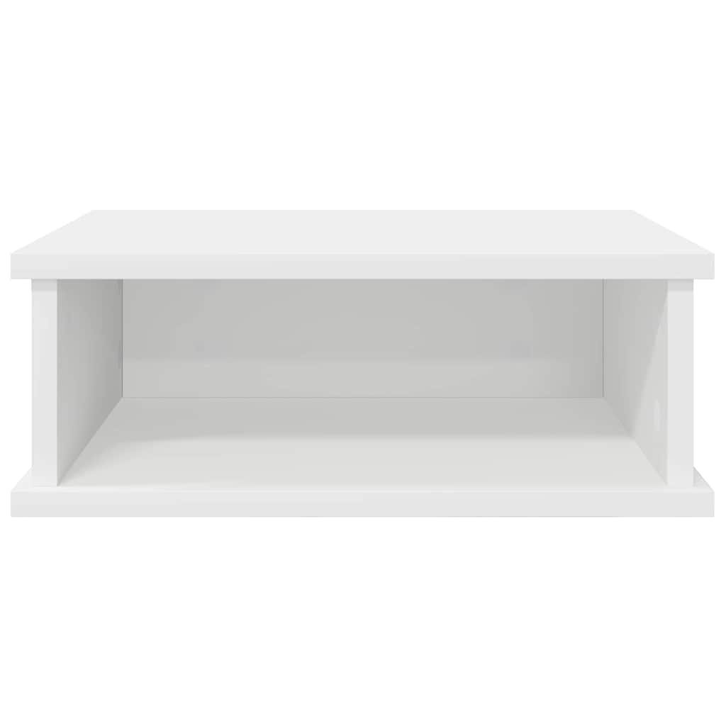 Sengebord Hvid 40 x 31 x 15 cm Konstrueret træ