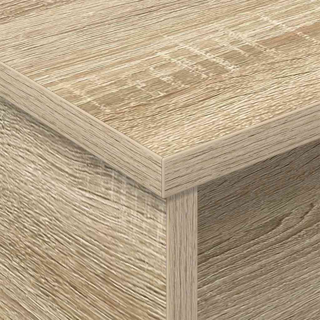 Sengebord Sonoma eg 40 x 31 x 15 cm Konstrueret træ