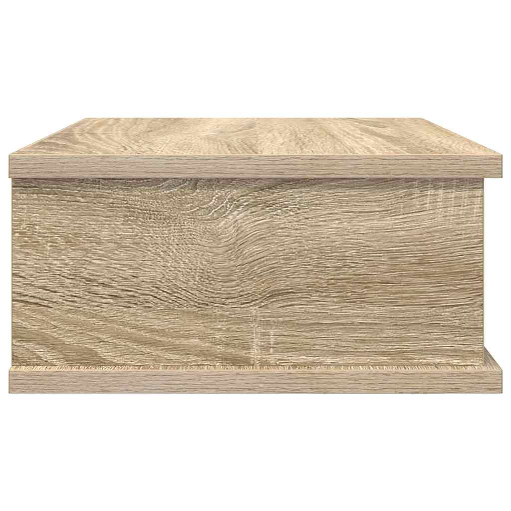 Sengebord Sonoma eg 40 x 31 x 15 cm Konstrueret træ
