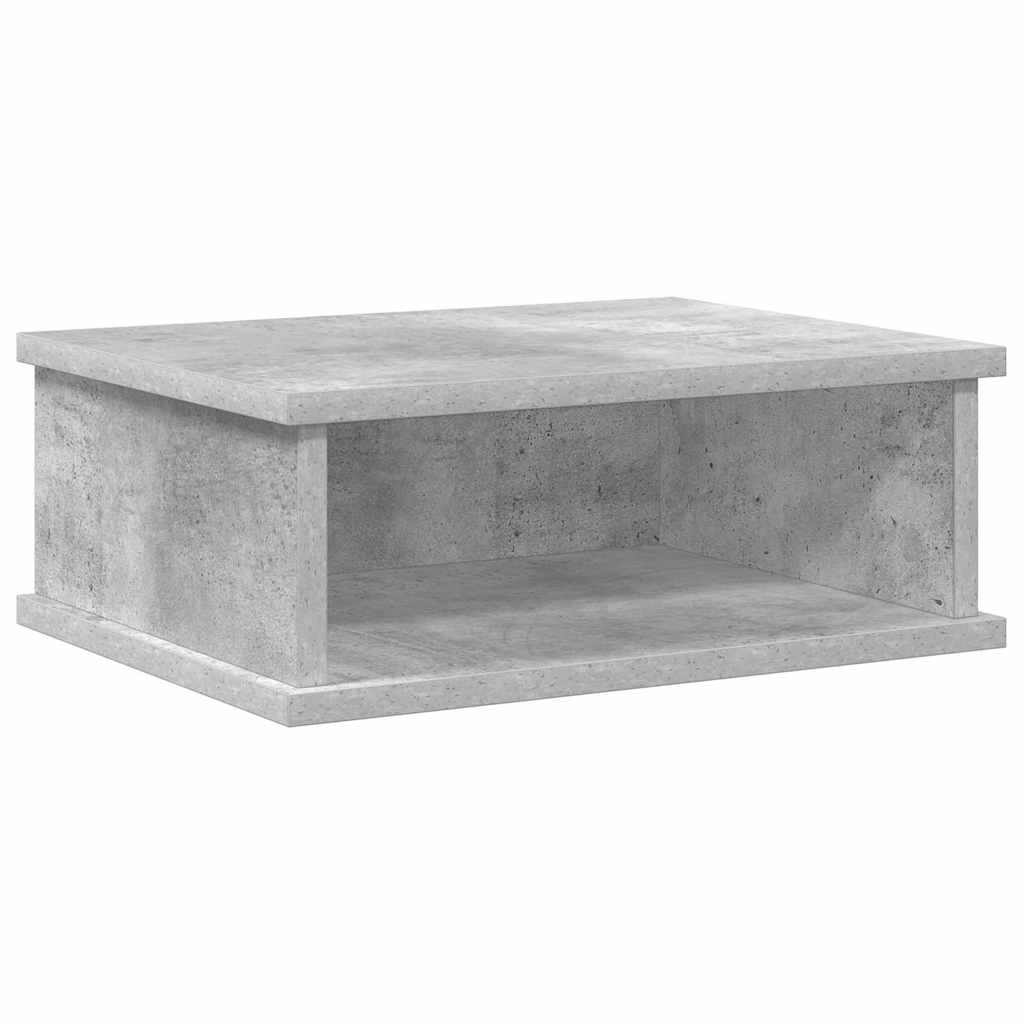 Sengebord 2 stk. Beton Grå 40 x 31 x 15 cm Konstrueret træ